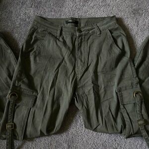 Windsor Green Cargo Joggers